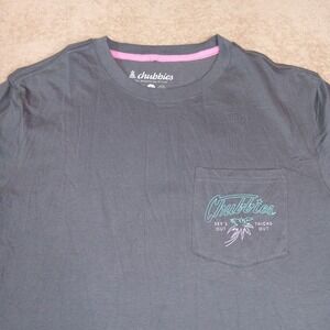 Chubbies Short Sleeve‎ Crew Neck T-shirt Men's Small Gray